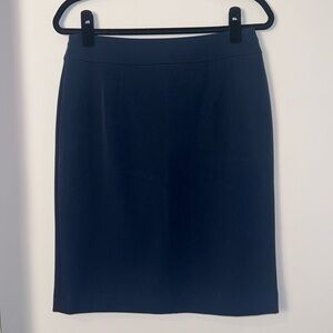 Navy Blue Pencil Skirt